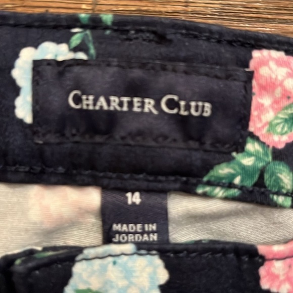 Charter Club Straight Leg Tummy Slimming Pants Size 14 - Picture 2 of 7